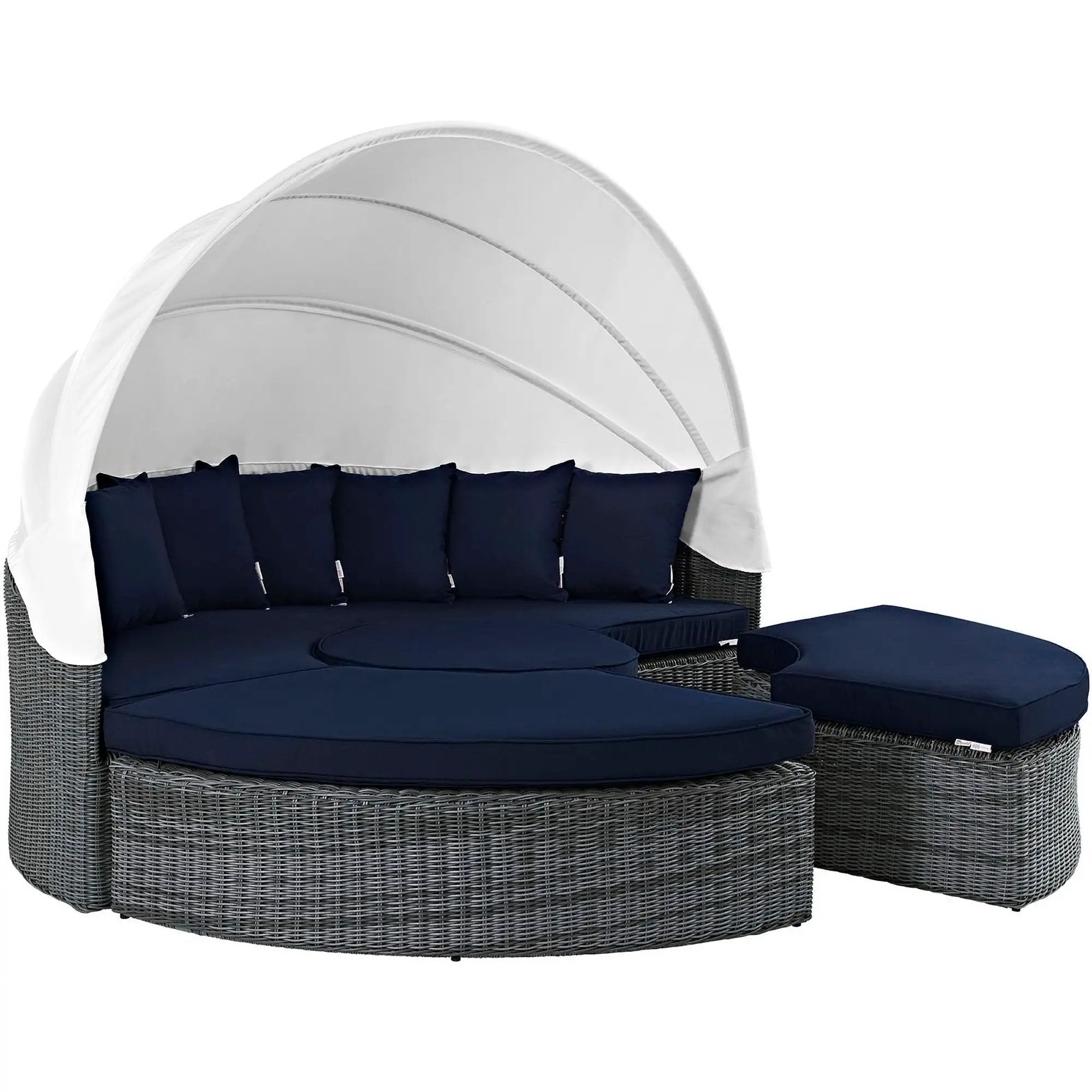 Summon Canopy Outdoor Patio Sunbrella Daybed by Modway by HouseOfZazla