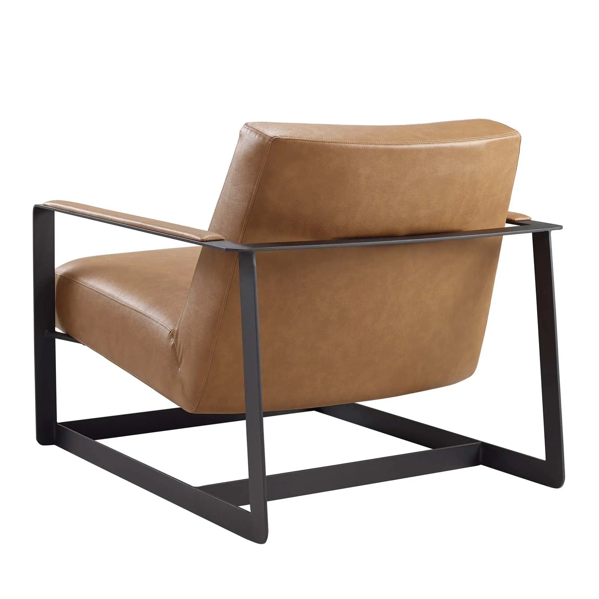 Seg Vegan Leather Accent Chair by Modway by HouseOfZazla