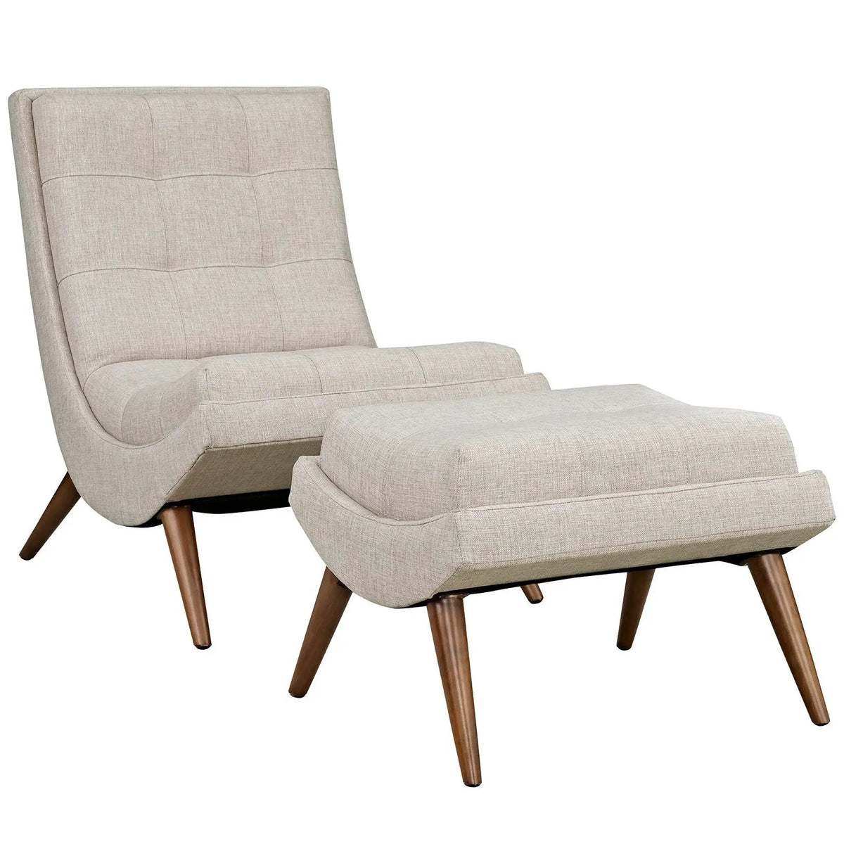 Ramp Upholstered Fabric Lounge Chair Set by Modway by HouseOfZazla