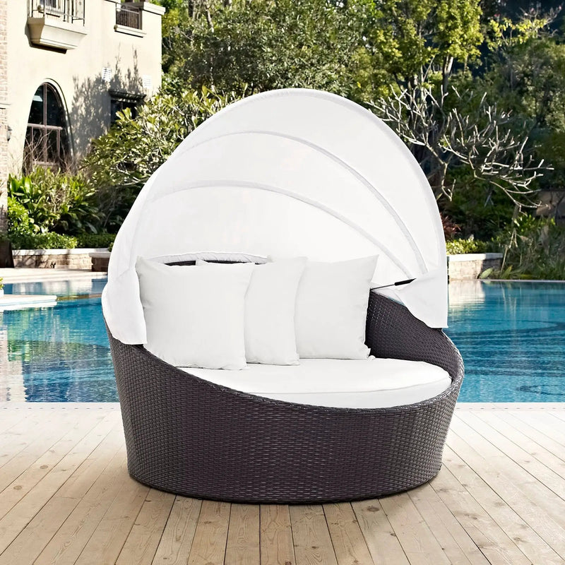 Convene Canopy Outdoor Patio Daybed by Modway by HouseOfZazla