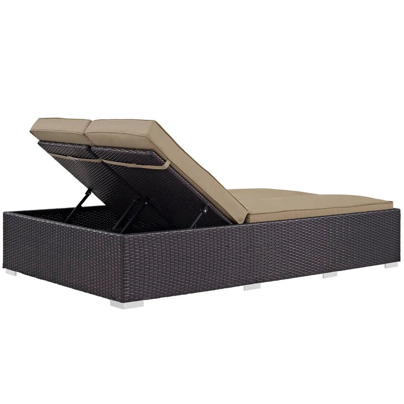 Convene Double Outdoor Patio Chaise by Modway by HouseOfZazla