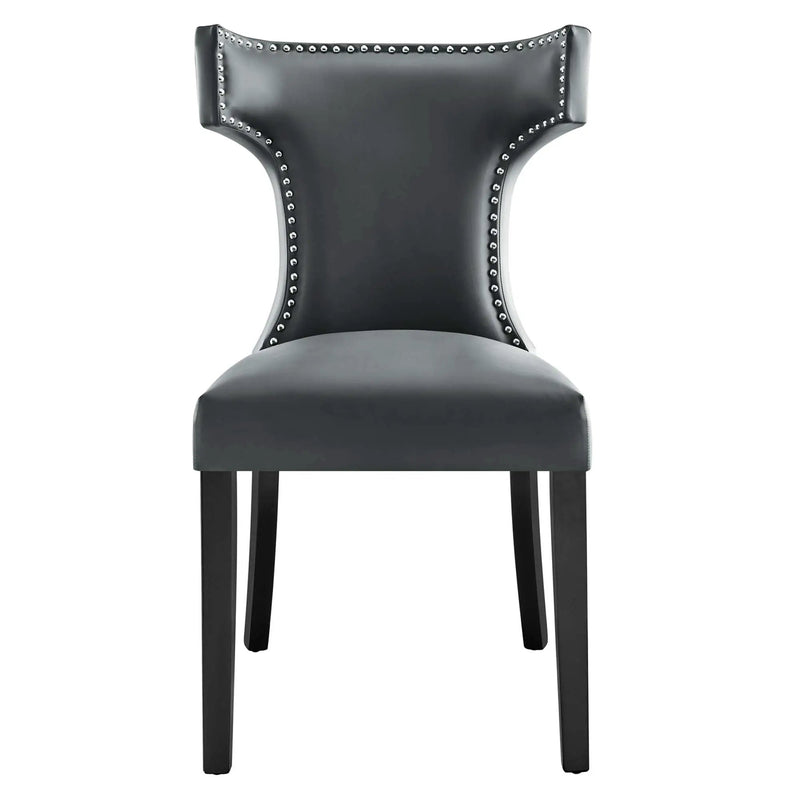 Curve Vegan Leather Dining Chair by Modway by HouseOfZazla
