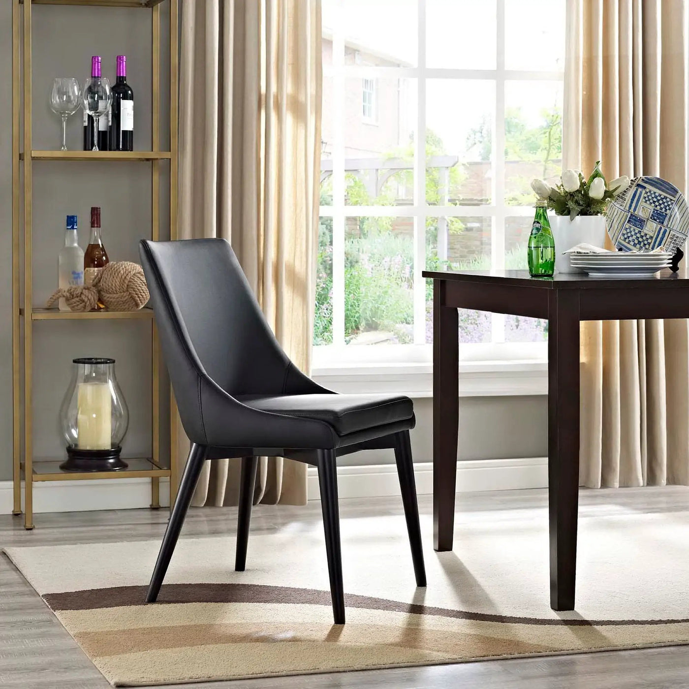 Viscount Vegan Leather Dining Chair by Modway by HouseOfZazla