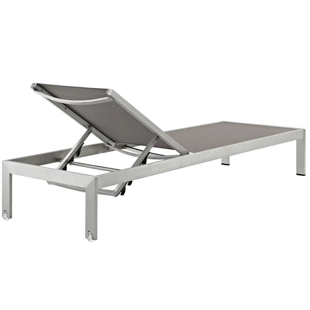 Shore Outdoor Patio Aluminum Mesh Chaise by Modway by HouseOfZazla