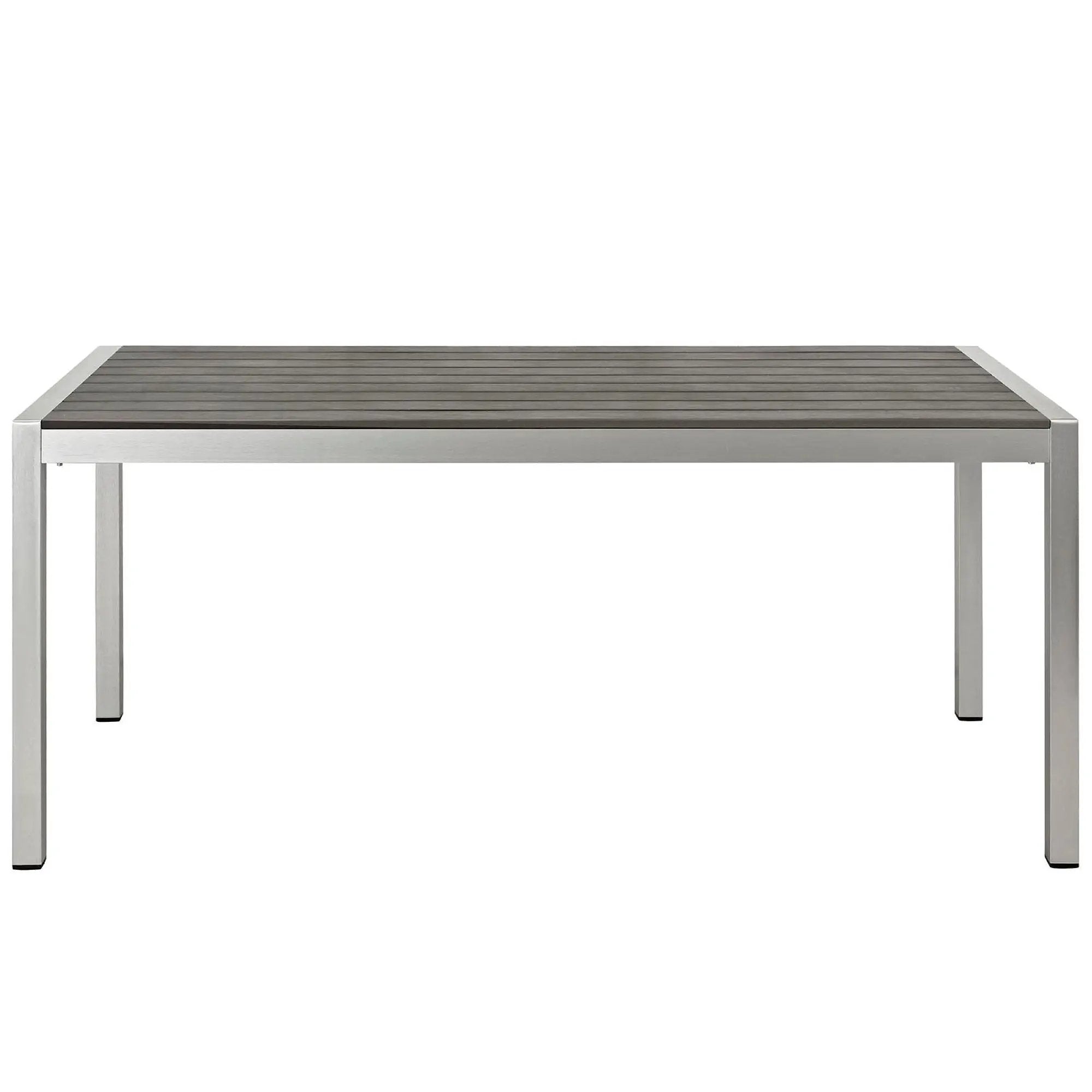 Shore Outdoor Patio Aluminum Dining Table by Modway by HouseOfZazla
