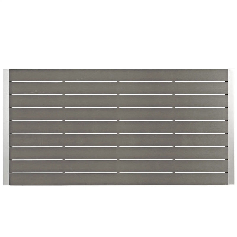 Shore Outdoor Patio Aluminum Dining Table by Modway by HouseOfZazla
