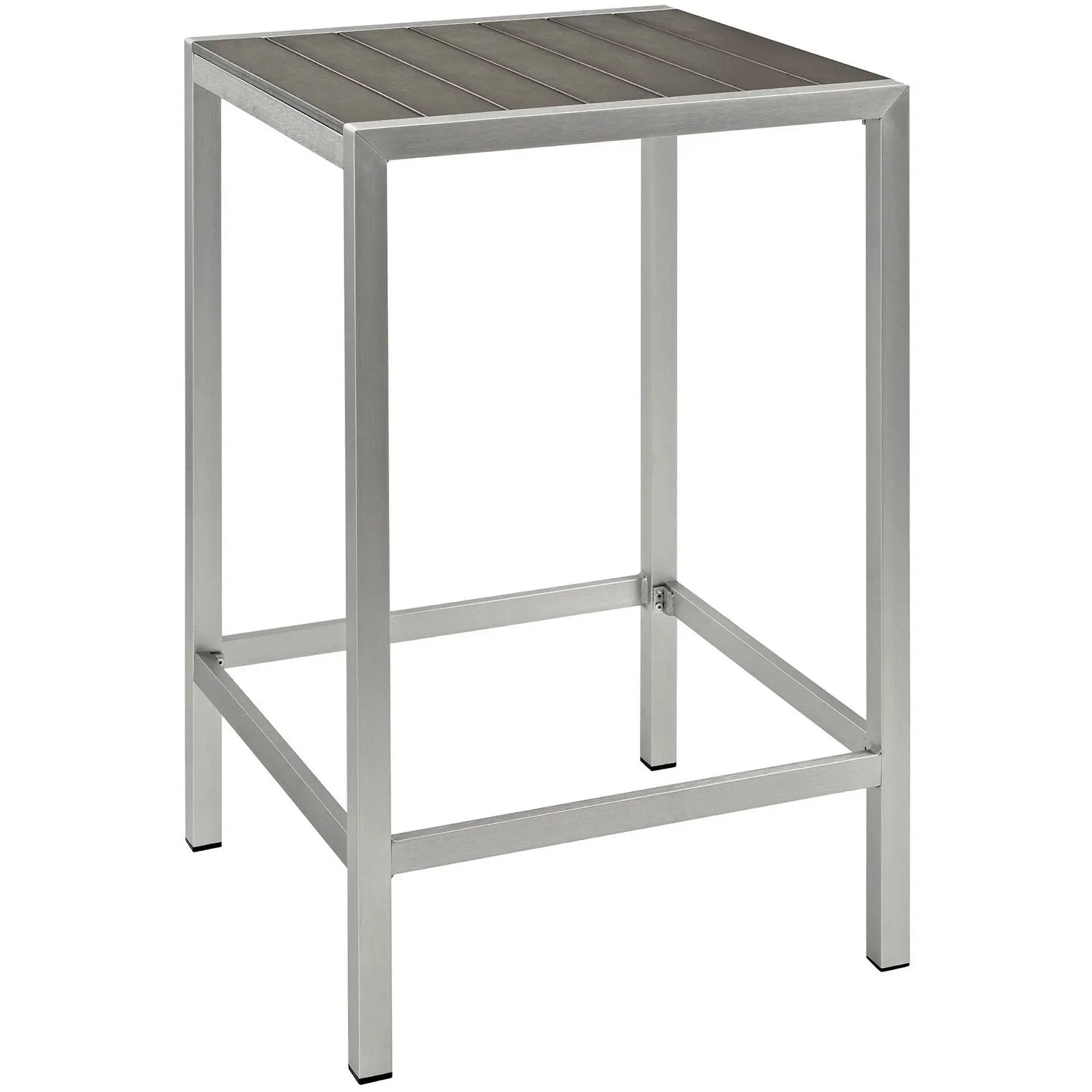 Shore Outdoor Patio Aluminum Bar Table by Modway by HouseOfZazla