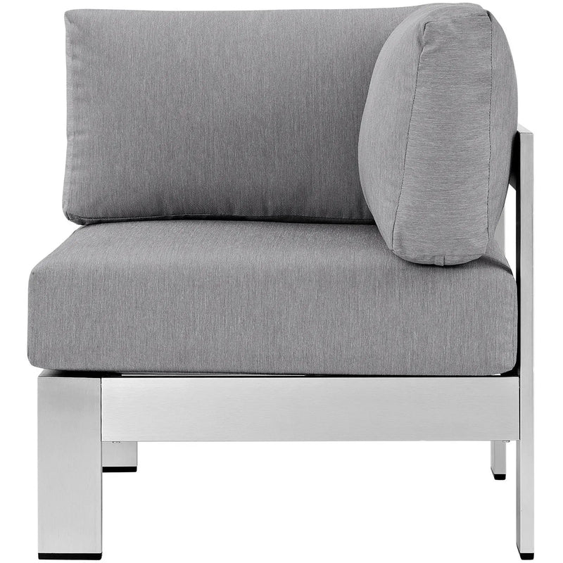Shore Outdoor Patio Aluminum Corner Sofa by Modway by HouseOfZazla
