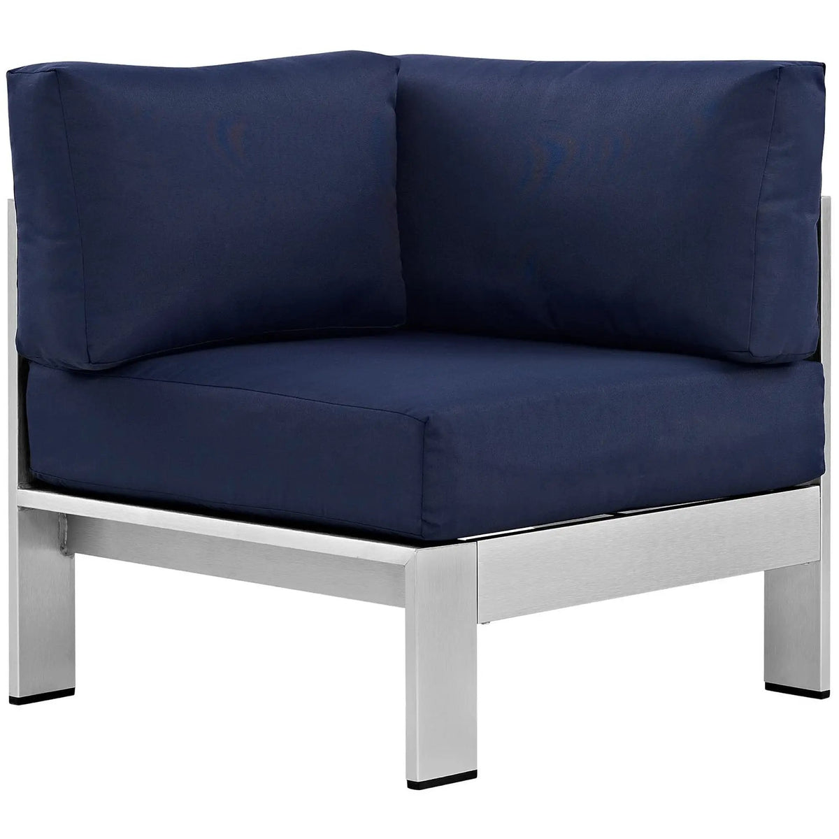 Shore Outdoor Patio Aluminum Corner Sofa by Modway by HouseOfZazla