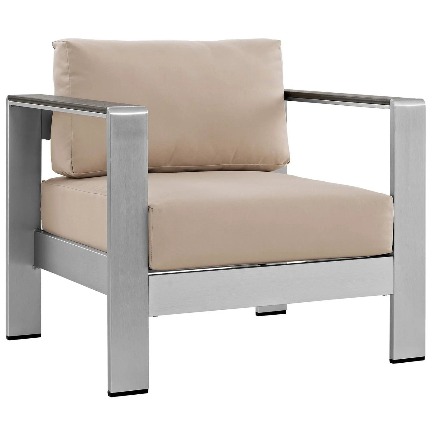 Shore Outdoor Patio Aluminum Armchair by Modway by HouseOfZazla