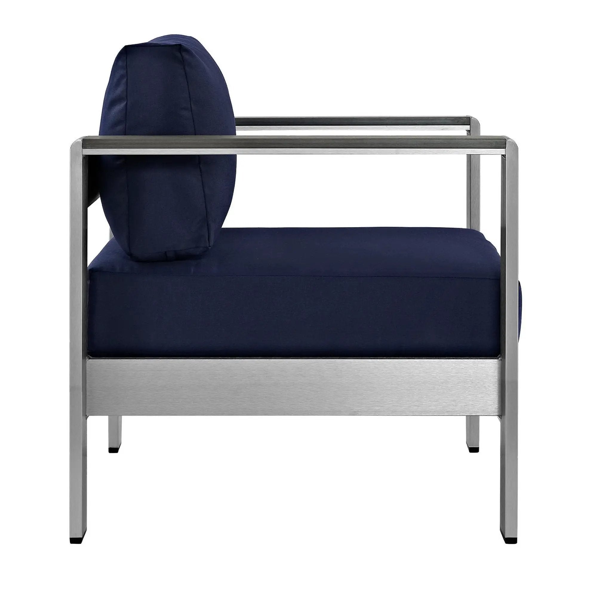 Shore Outdoor Patio Aluminum Armchair by Modway by HouseOfZazla
