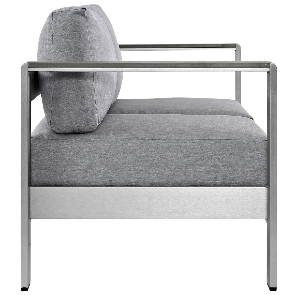 Shore Outdoor Patio Aluminum Loveseat by Modway by HouseOfZazla