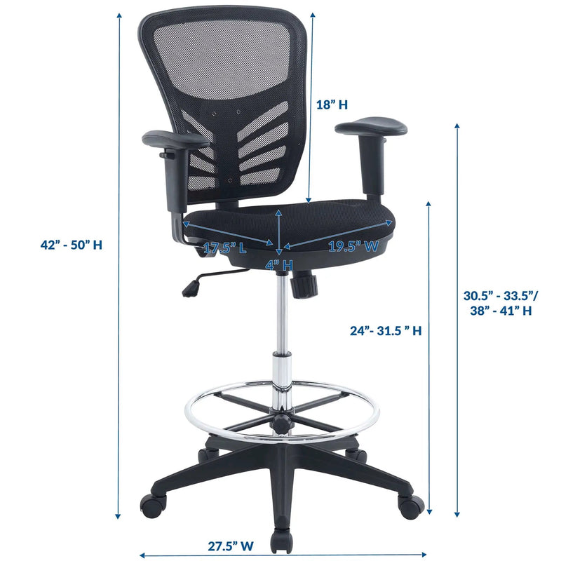 Articulate Drafting Chair by Modway by HouseOfZazla