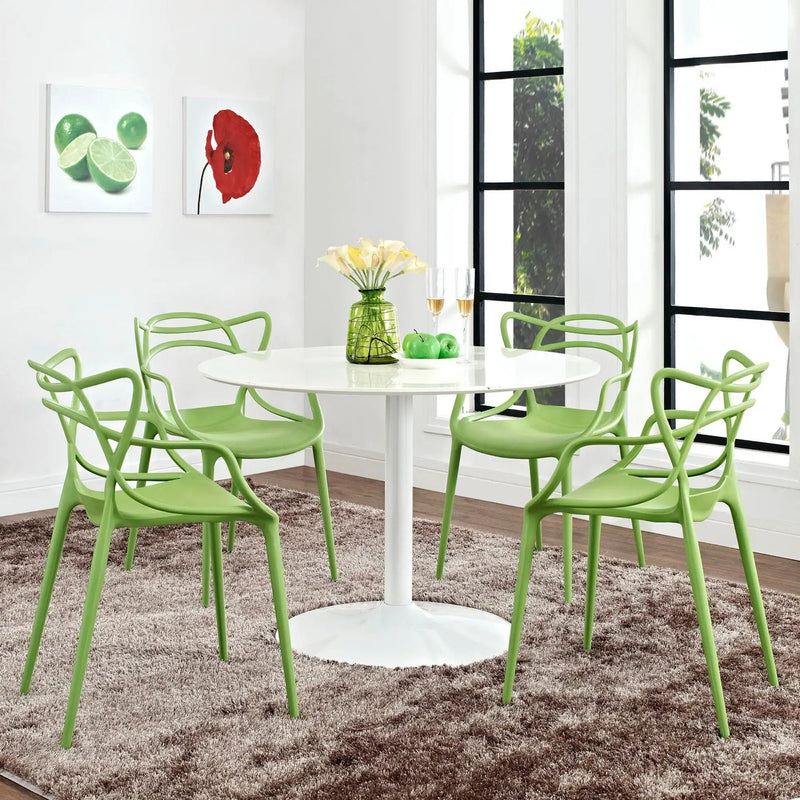 Entangled Dining Set Set of 4 by Modway by HouseOfZazla