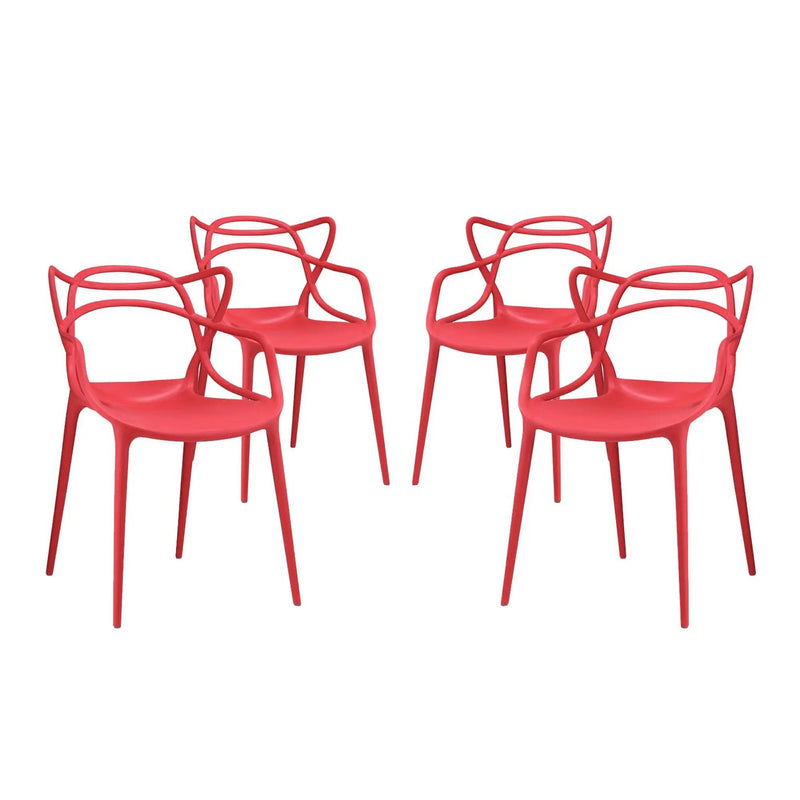 Entangled Dining Set Set of 4 by Modway by HouseOfZazla