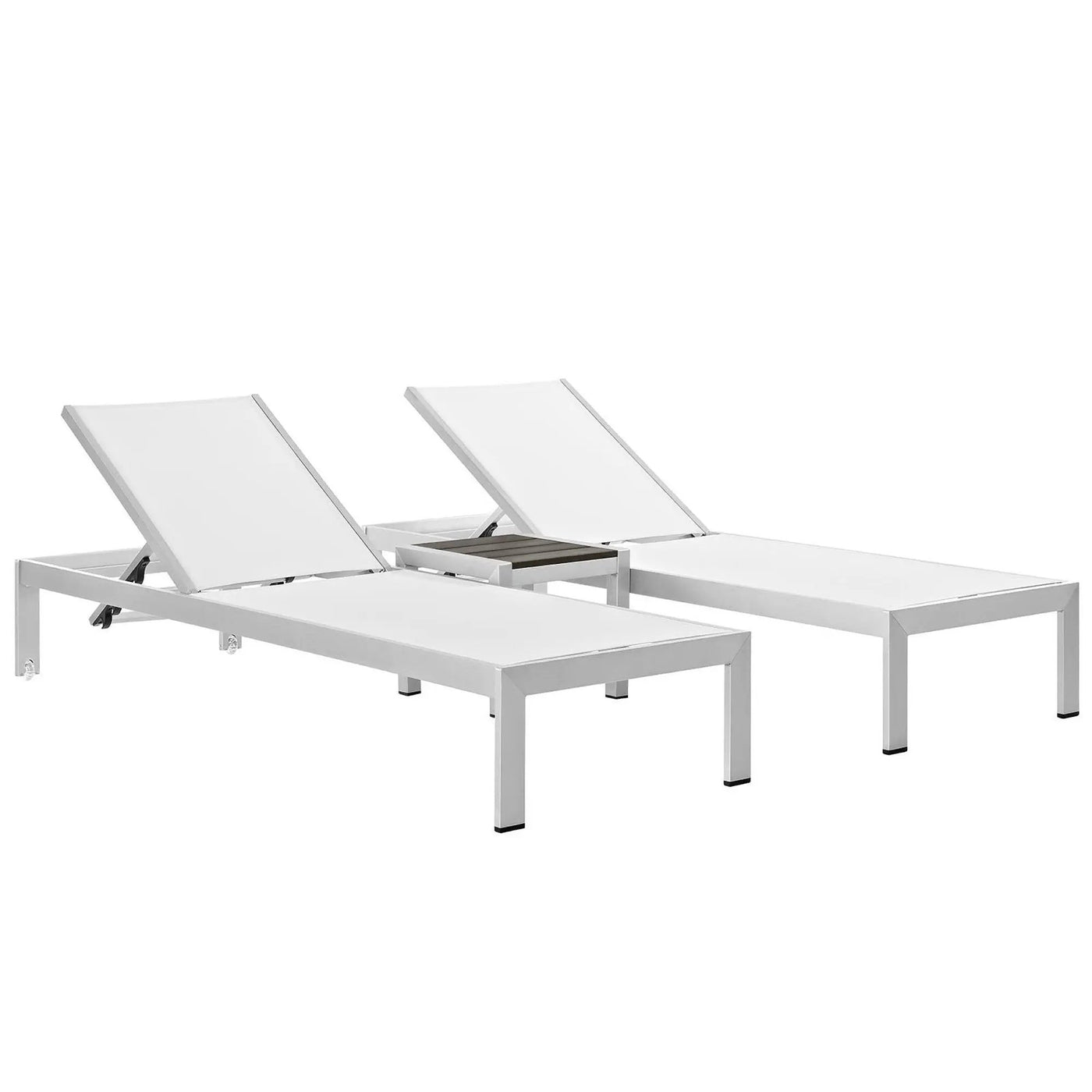 Shore 3 Piece Outdoor Patio Aluminum Set by Modway by HouseOfZazla