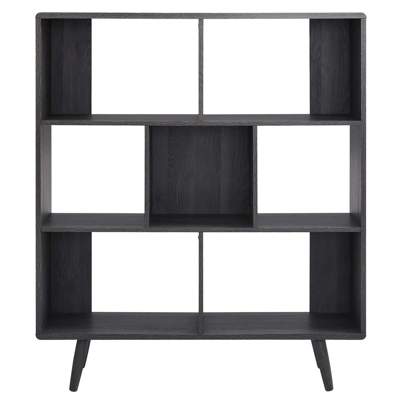 Transmit 7 Shelf Wood Grain Bookcase by Modway by HouseOfZazla