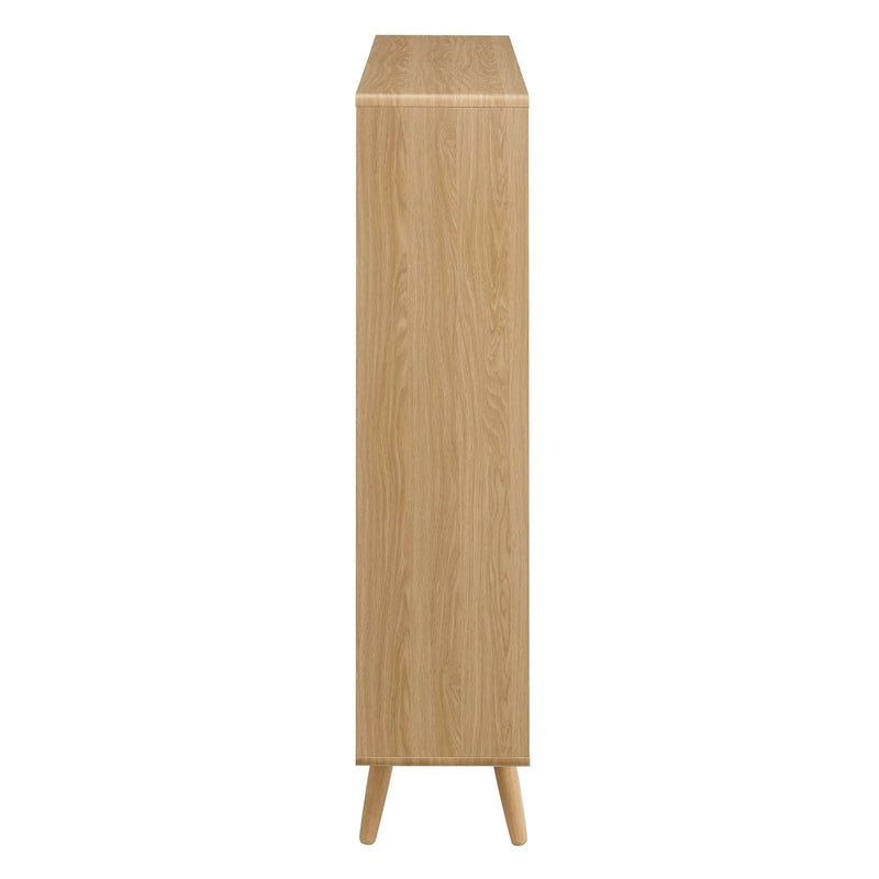 Transmit 7 Shelf Wood Grain Bookcase by Modway by HouseOfZazla