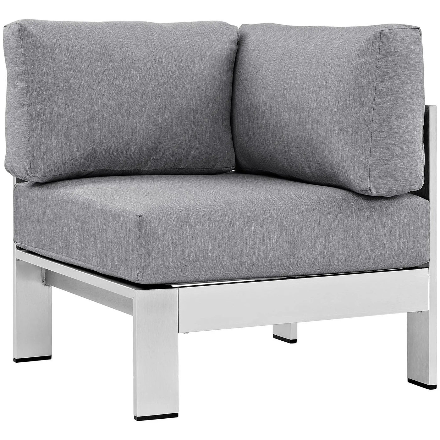Shore 7-Piece Outdoor Patio Aluminum Sectional Sofa Set by Modway by HouseOfZazla