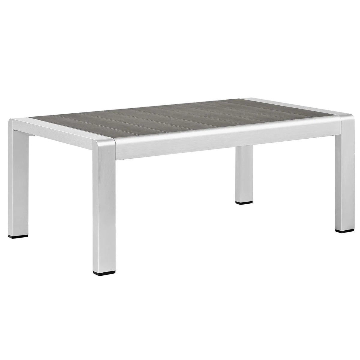Shore 7-Piece Outdoor Patio Aluminum Sectional Sofa Set by Modway by HouseOfZazla