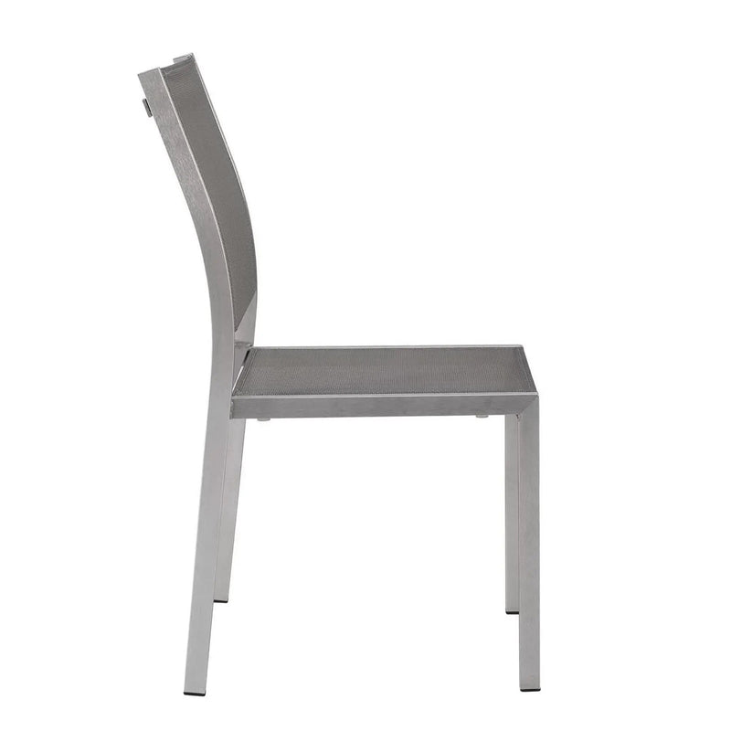 Shore Outdoor Patio Aluminum Side Chair Set of 2 by Modway by HouseOfZazla