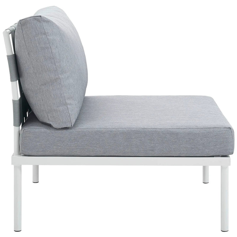 Harmony Armless Outdoor Patio Aluminum Chair by Modway by HouseOfZazla