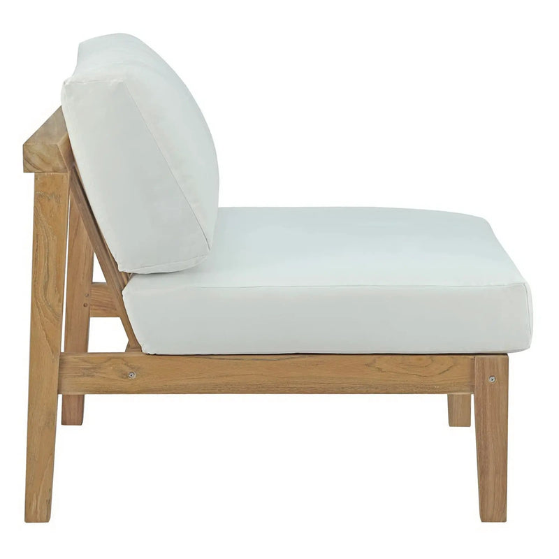 Bayport Outdoor Patio Teak Armless Chair by Modway by HouseOfZazla