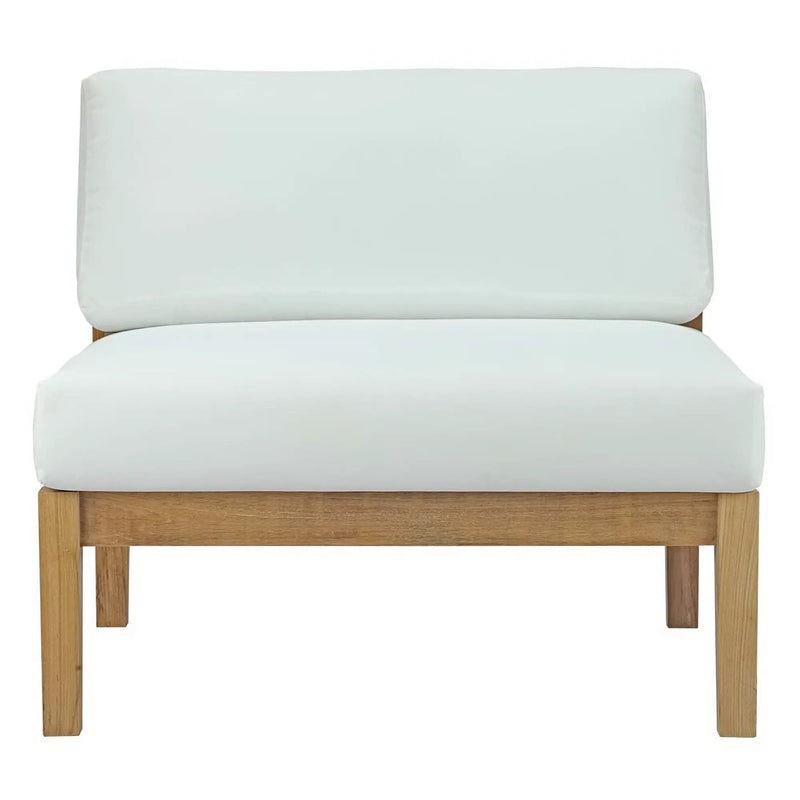 Bayport Outdoor Patio Teak Armless Chair by Modway by HouseOfZazla