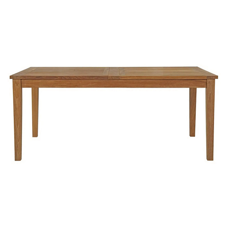 Marina Extendable Outdoor Patio Teak Dining Table by Modway by HouseOfZazla