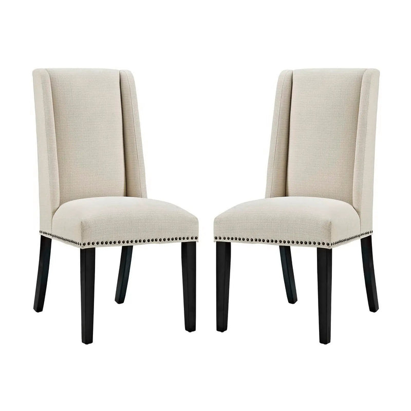 Baron Fabric Dining Chair Set of 2 by Modway by HouseOfZazla