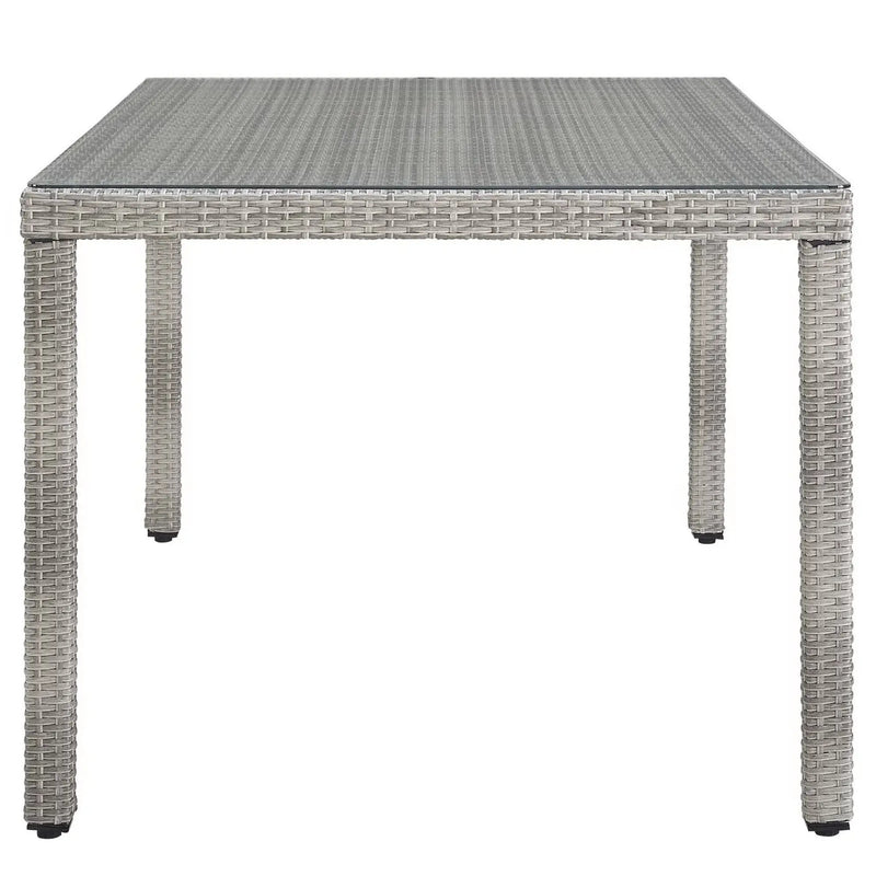 Aura 68" Outdoor Patio Wicker Rattan Dining Table by Modway by HouseOfZazla