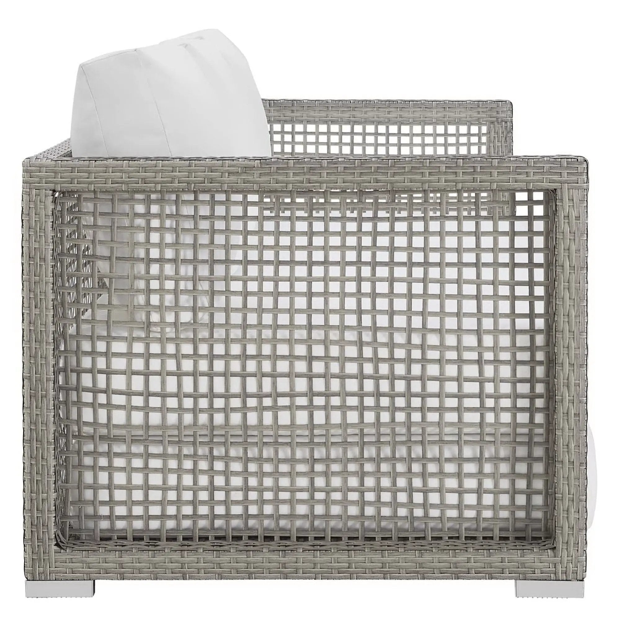 Aura Outdoor Patio Wicker Rattan Sofa by HouseOfZazla