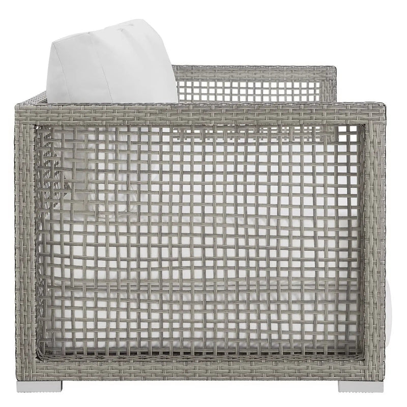 Aura Outdoor Patio Wicker Rattan Sofa by HouseOfZazla
