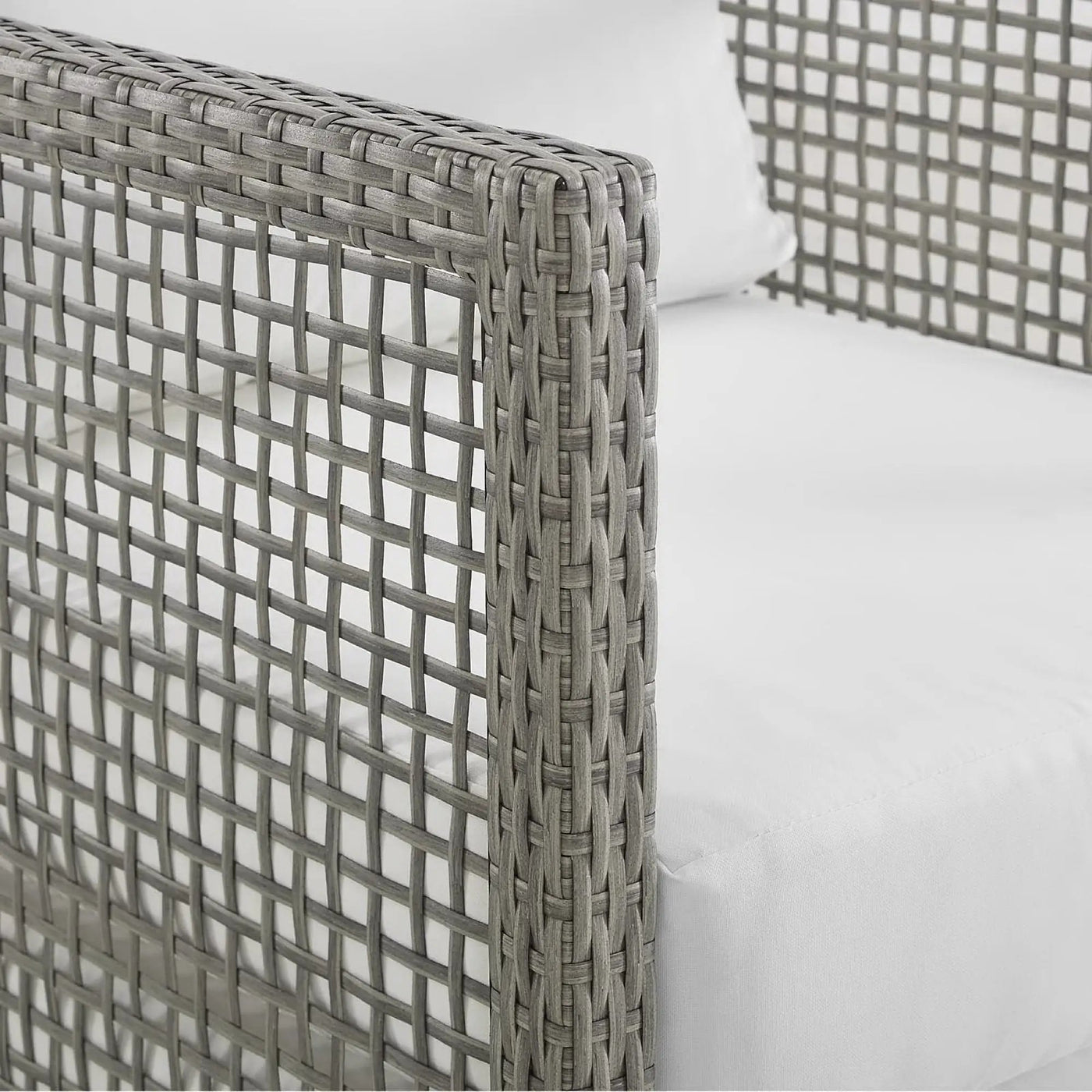 Aura Outdoor Patio Wicker Rattan Loveseat by Modway by HouseOfZazla