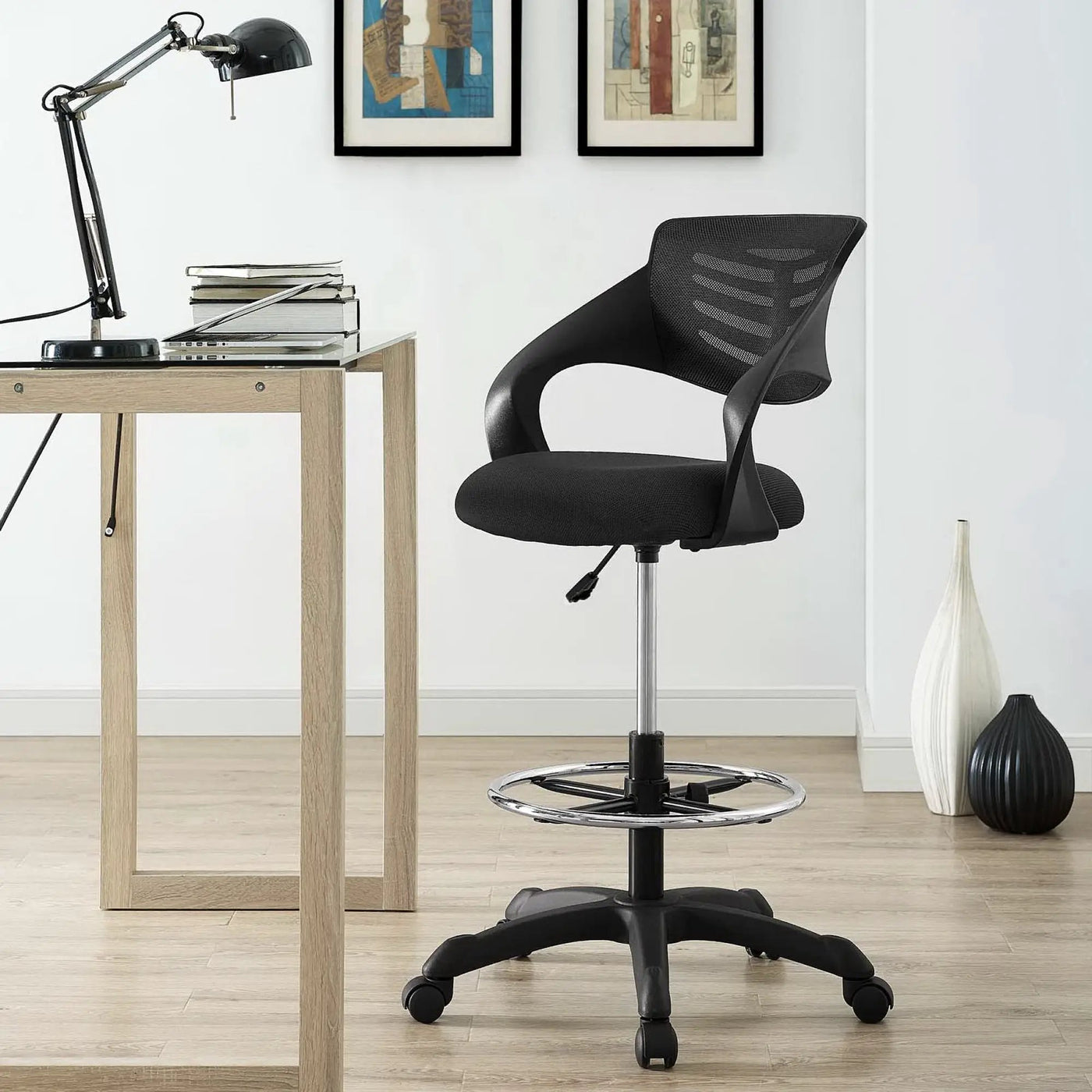 Thrive Mesh Drafting Chair by Modway by HouseOfZazla
