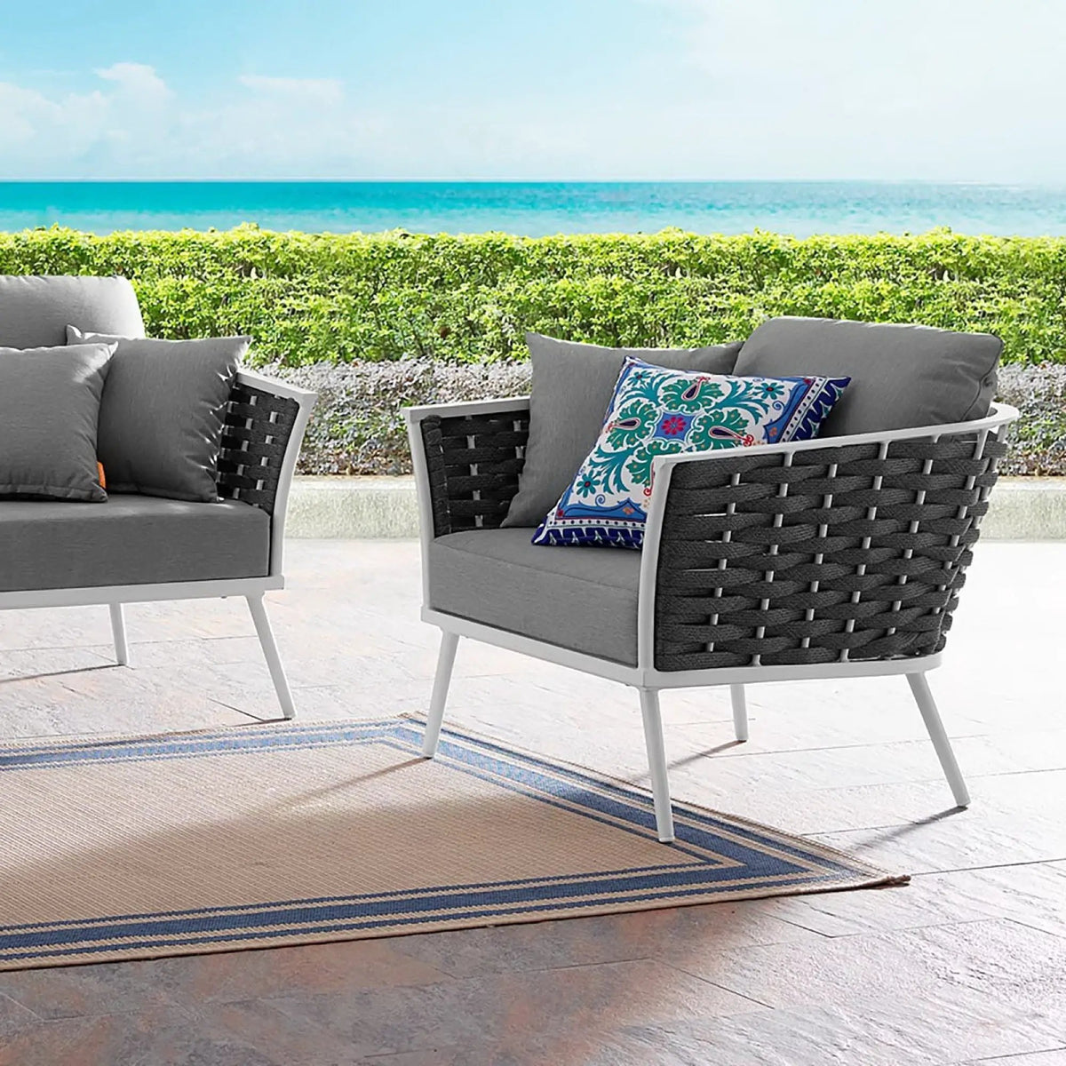 Stance Outdoor Patio Aluminum Armchair by Modway by HouseOfZazla