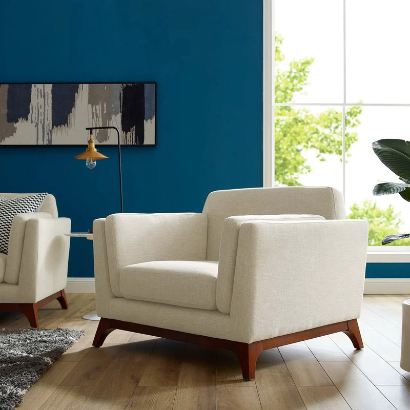 Chance Upholstered Fabric Armchair by Modway by HouseOfZazla