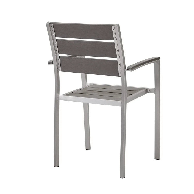 Shore Outdoor Patio Aluminum Dining Armchair by Modway by HouseOfZazla