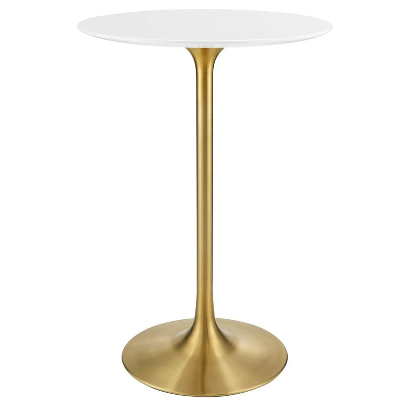 Lippa 28" Round Wood Bar Table by Modway by HouseOfZazla