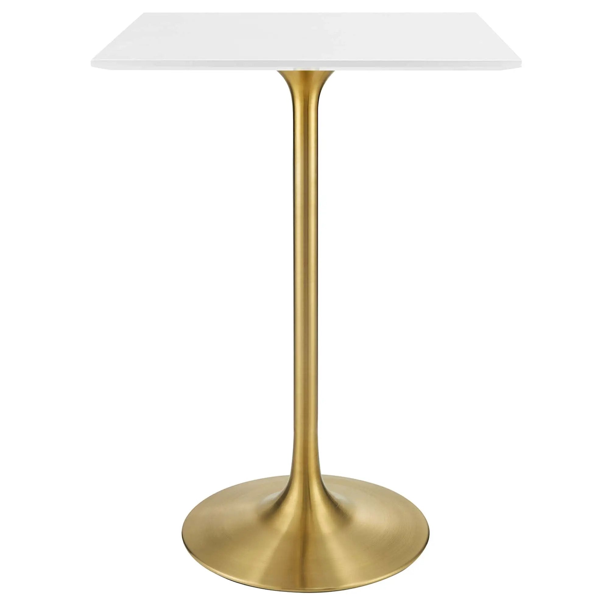 Lippa 28" Square Wood Bar Table by Modway by HouseOfZazla