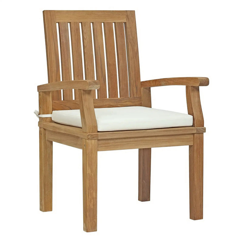 Marina 7 Piece Outdoor Patio Teak Dining Set by Modway by HouseOfZazla