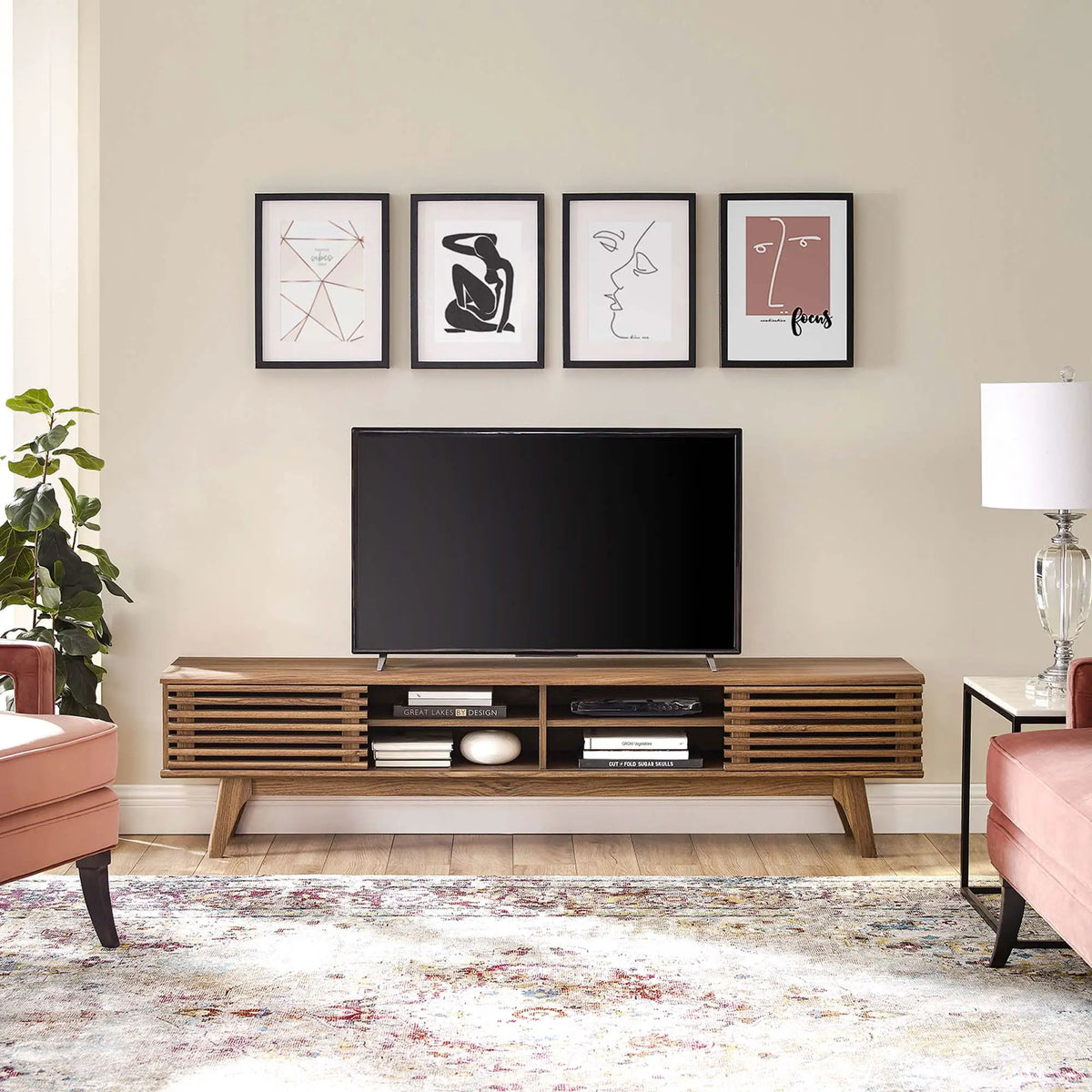 Render 70" Entertainment Center TV Stand by Modway by HouseOfZazla