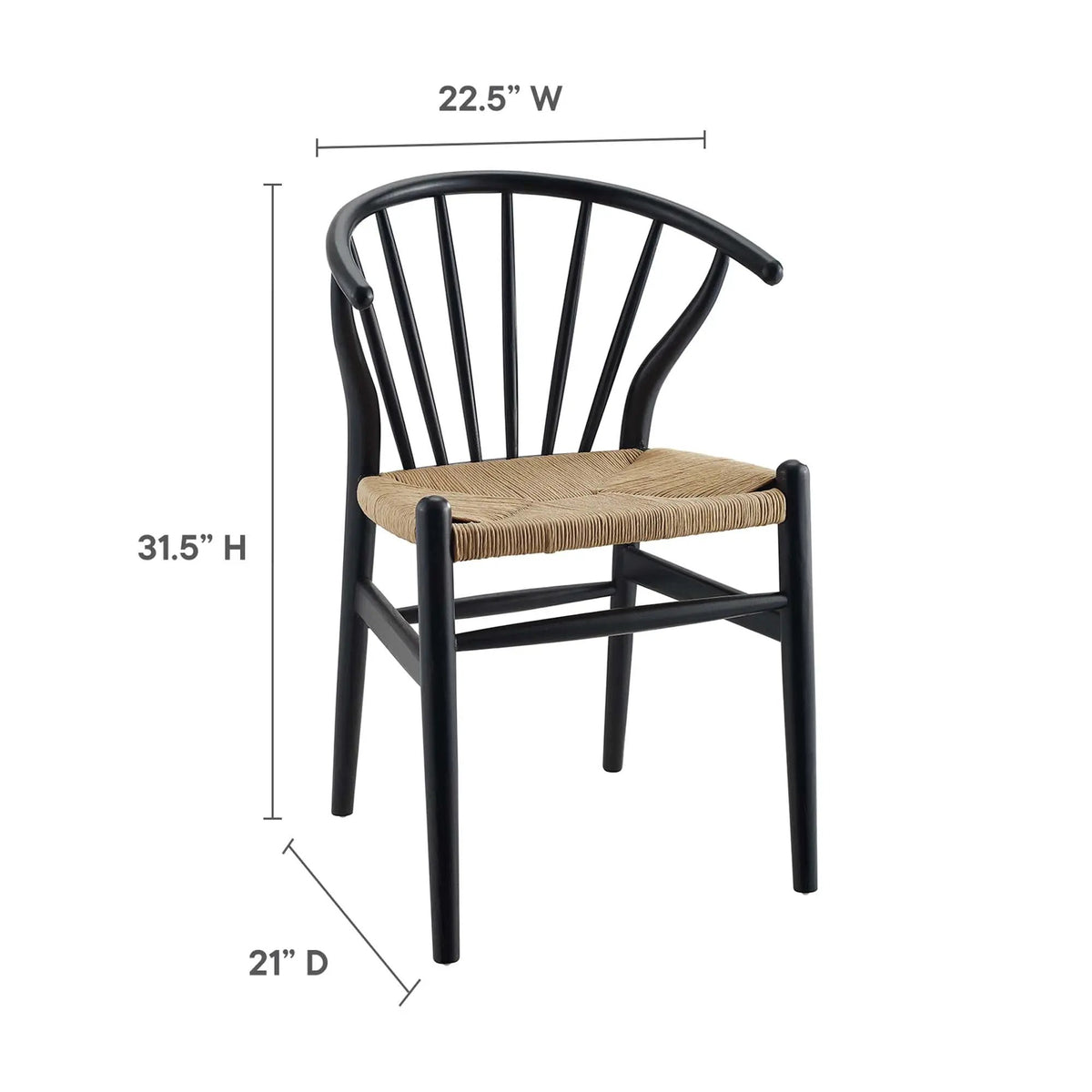 Flourish Spindle Wood Dining Side Chair by Modway by HouseOfZazla