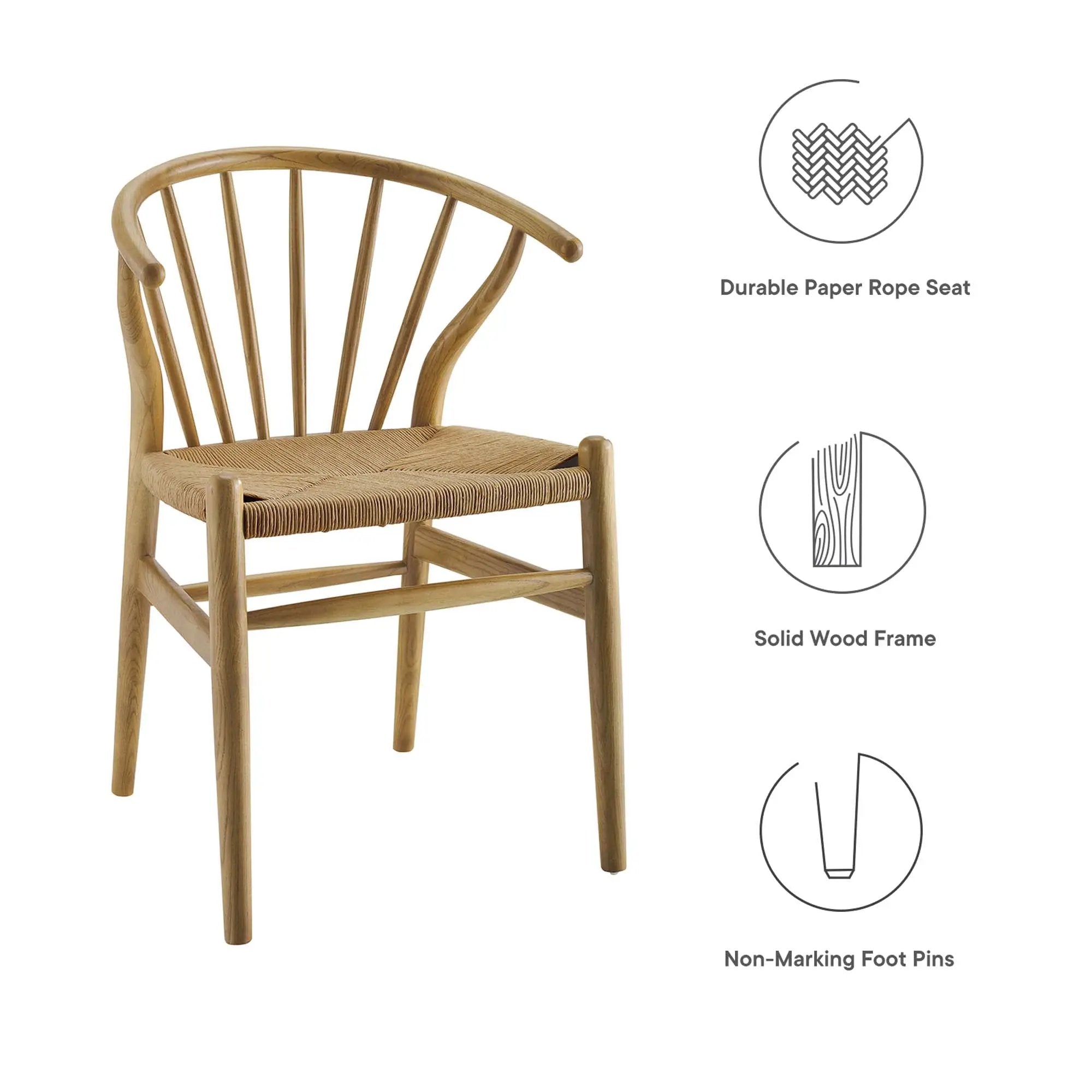 Flourish Spindle Wood Dining Side Chair by Modway by HouseOfZazla