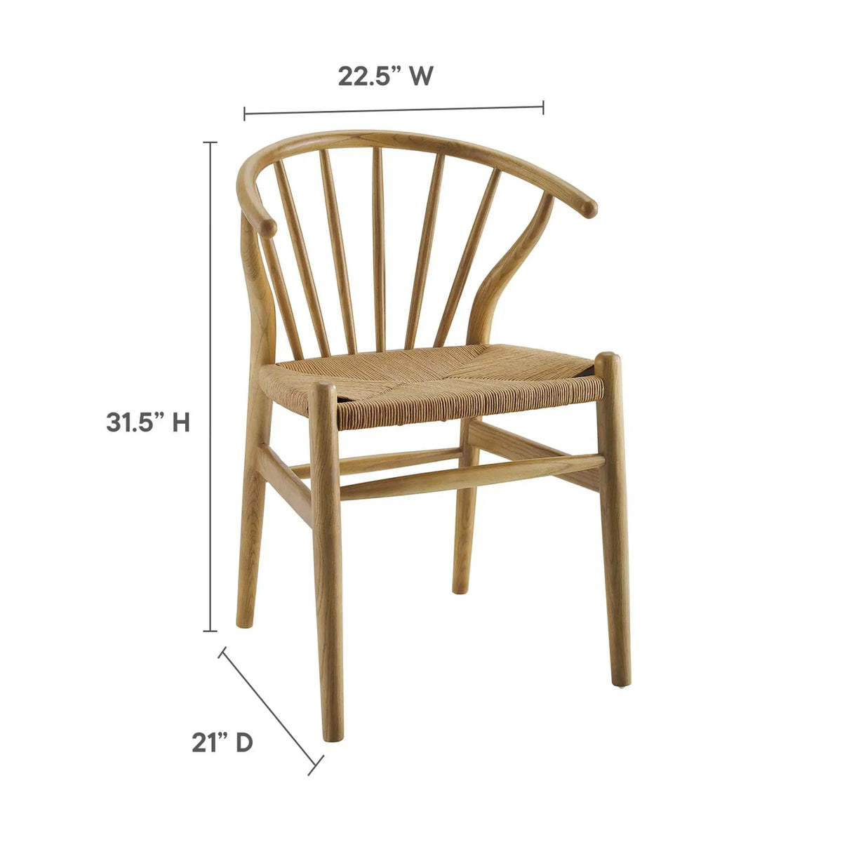 Flourish Spindle Wood Dining Side Chair by Modway by HouseOfZazla