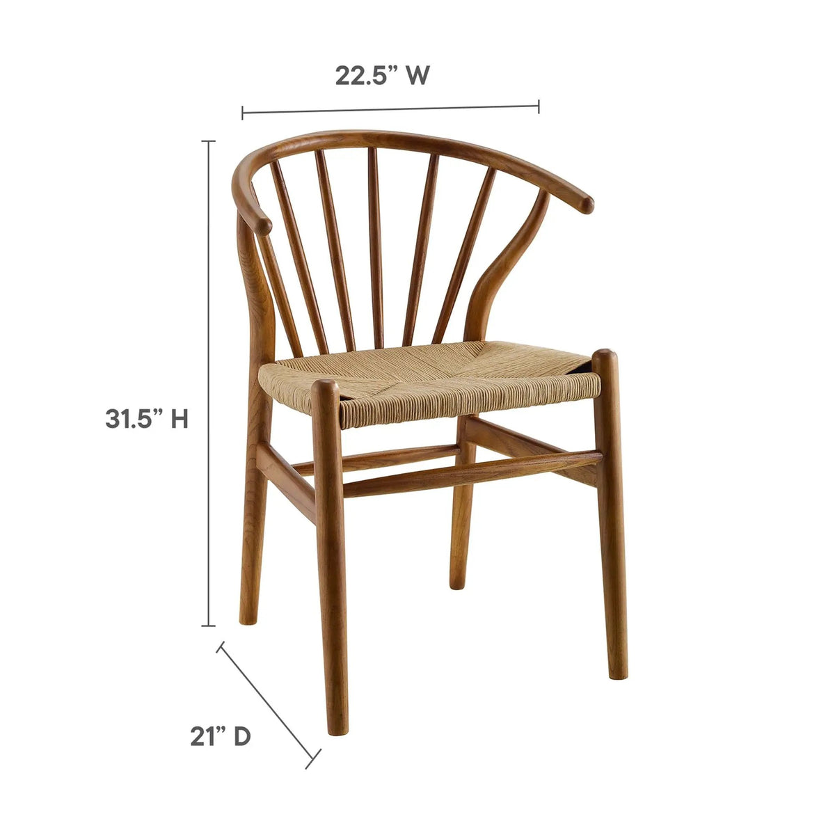 Flourish Spindle Wood Dining Side Chair by Modway by HouseOfZazla