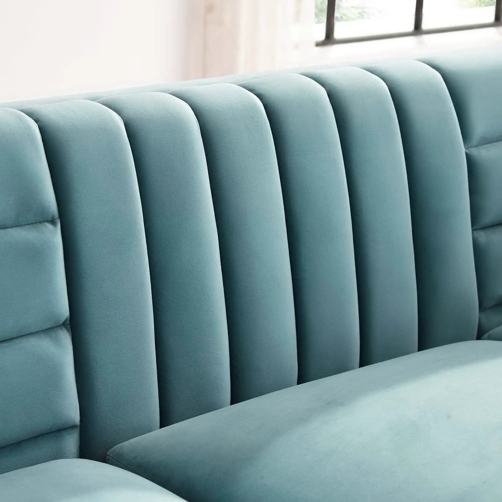 Ingenuity Channel Tufted Performance Velvet Sofa by Modway by HouseOfZazla