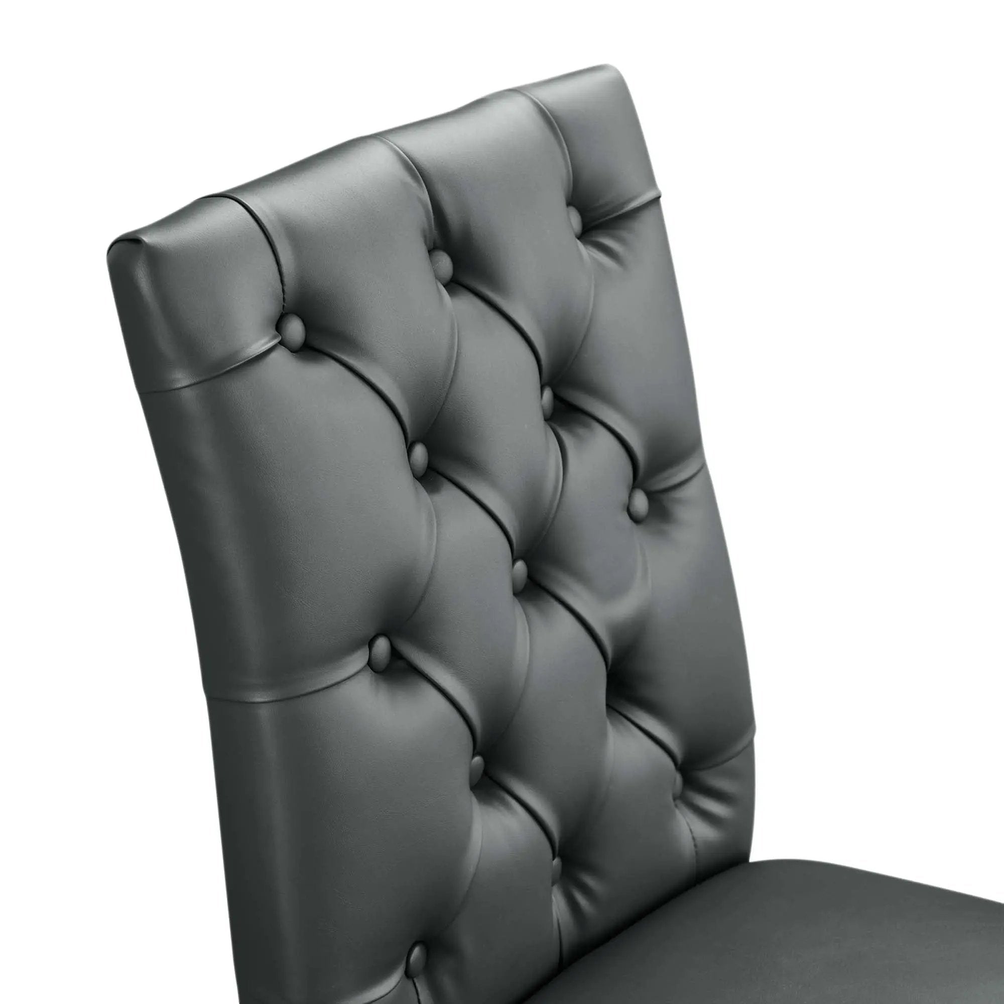 Duchess Vinyl Dining Chair Set of 2 by Modway by HouseOfZazla