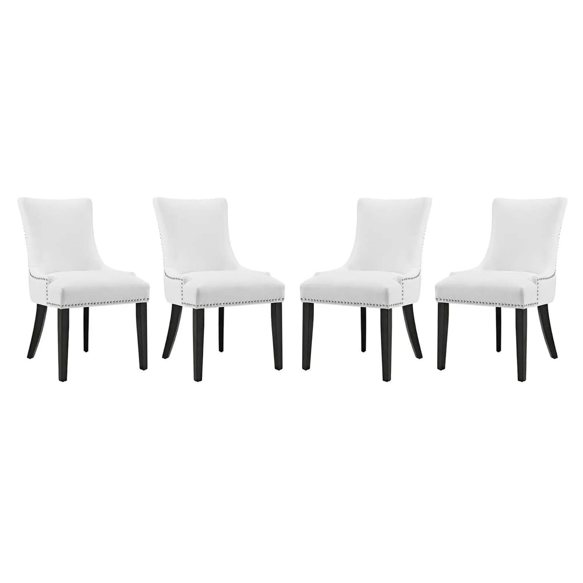 Marquis Faux Leather Dining Chair Set of 4 by Modway by HouseOfZazla