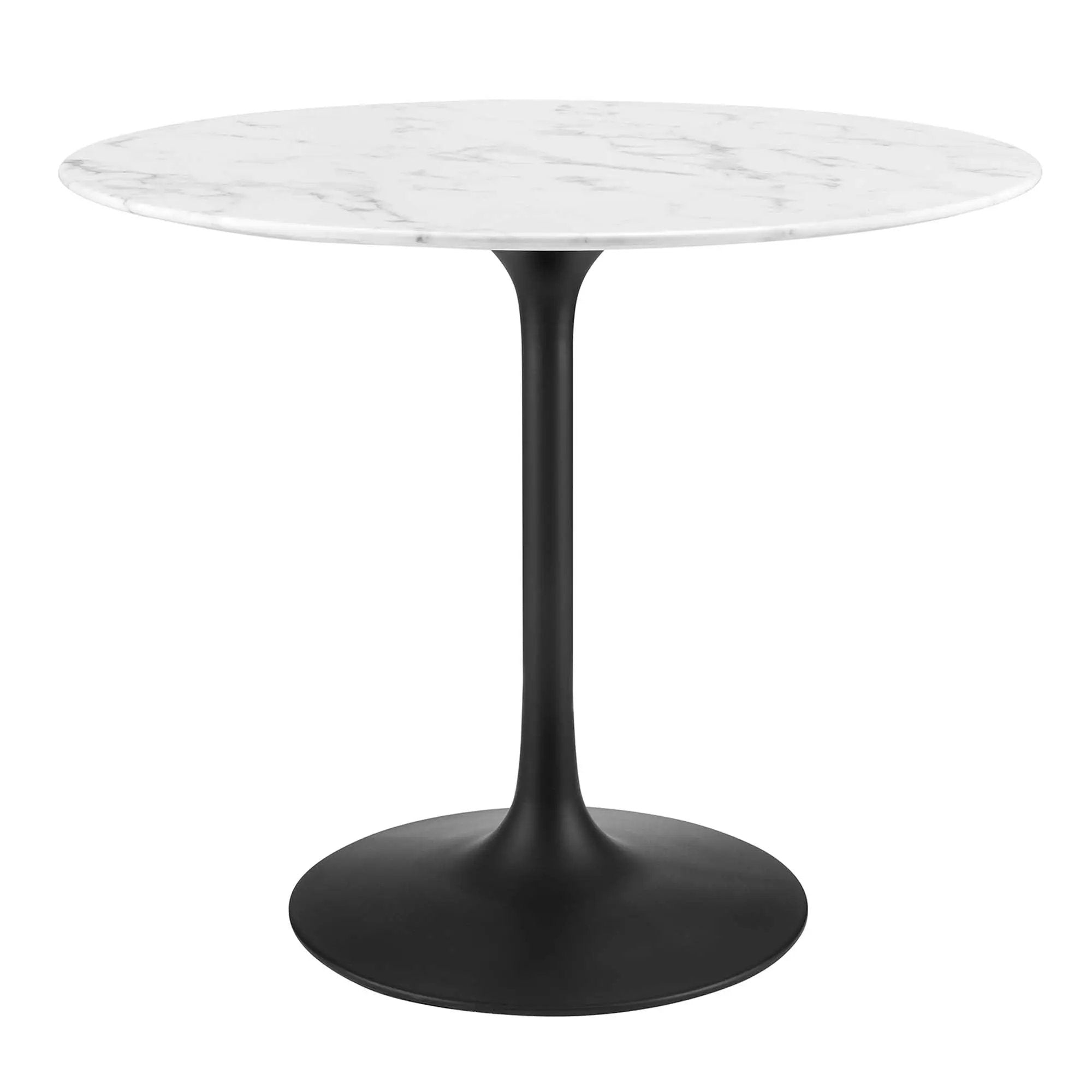 Lippa 36" Round Faux Marble Dining Table by Modway by HouseOfZazla